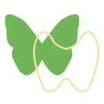 Das Bild zeigt einen Icon eines Schmetterlings als Metapher des Schilddrüse. Endokrinologie und Schilddrüsenerkrankungen Düsseldorf Essen Mönchengladbach Bonn