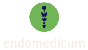 Das Bild zeigt das Logo des Endomedicums. MVZ für Innere Medizin & Hormon- und Stoffwechselerkrankungen